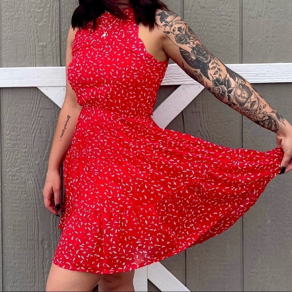 Cute Red Dress 